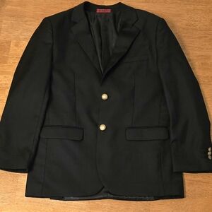 Gioberti Suit Jacket Blazer, Size 14, Black, Excellent Condition.
